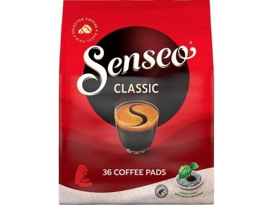 Kaffepads Jacobs Douwe Egberts SENSEO® CLASSIC, 36 st.
