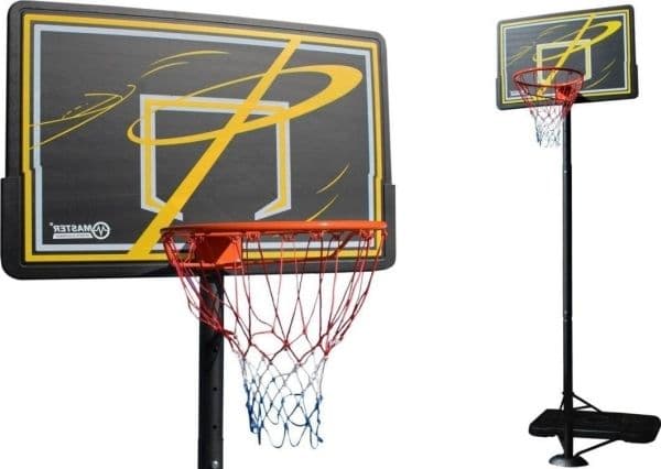 Master justerbart, bærbart basketballstativ Master Impact 2,45 - 3,05 m