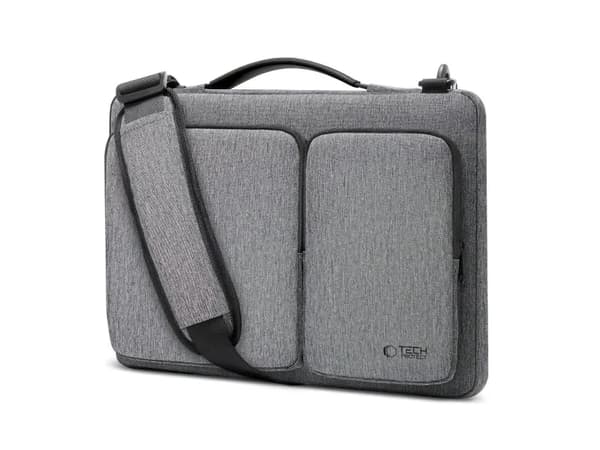 Hurtel Tech-Protect Defender laptoptaske 13-14" - grå