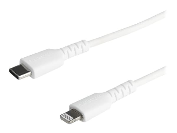 StarTech.com RUSBCLTMM1MW, 1 m, USB C, Lightning, Valkoinen, Uros, Uros