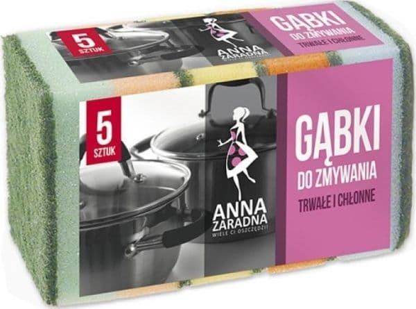 ANNA ZARADNA oppvasksvamper 1 pk - 5 stk