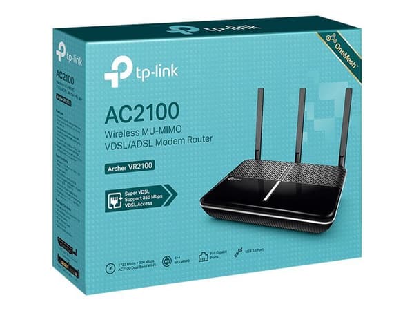 WL-Router TP-Link Archer VR2100 (AC2100/Modem)