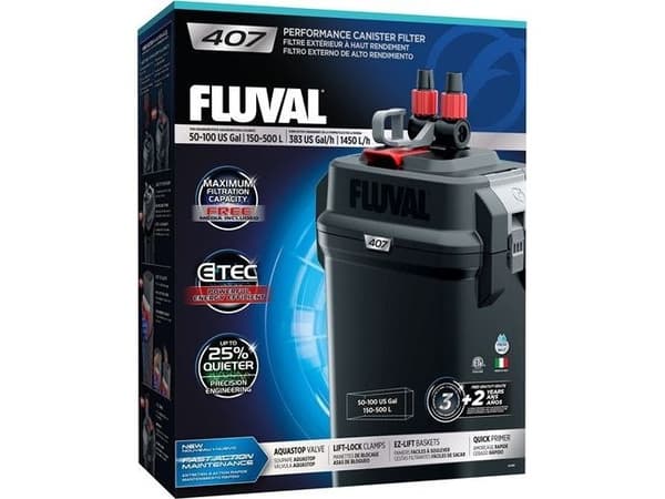 Fluvalin ulkoinen suodatin 407