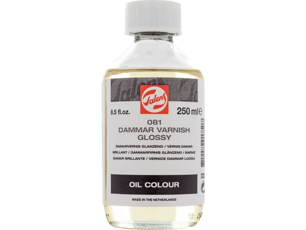 Talens Dammar lack Glossy 081 flaska