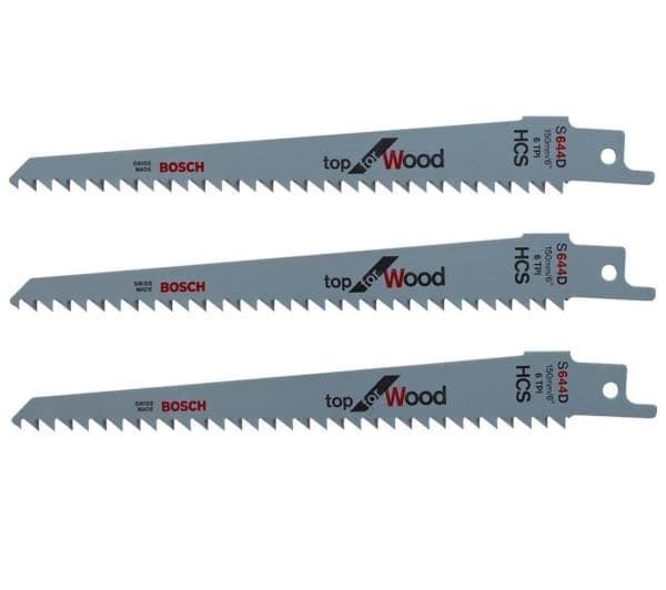 Bosch - Sagbladsett - for tre - 3 deler