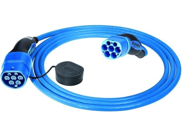 MENNEKES 36247, Blå, Type 2, Type 2, Rett, Rett, IP44