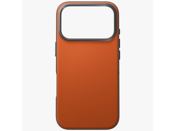 Uniq Lyden DS-deksel til iPhone 17 Pro Magclick-lading - oransje-grå