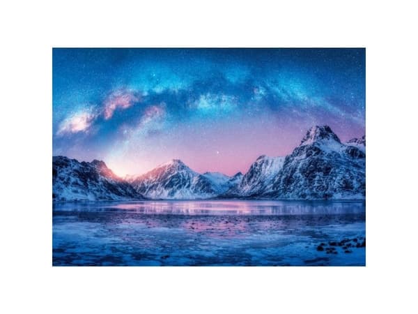 Puzzle Peace Collection vaaleansininen, 500 palaa