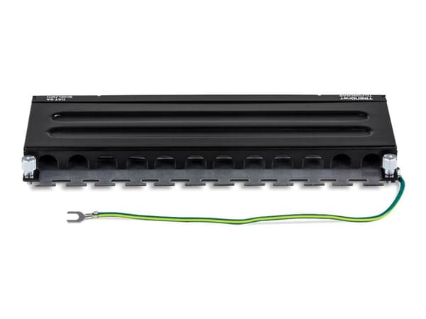TRENDnet TC-P08C6AS - Patch-panel - väggmontering - CAT 6a - STP - RJ-45 X 8 - 0.5U
