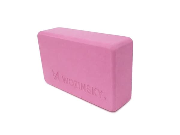 Wozinsky Yoga Cube for pilates og stretching - rosa