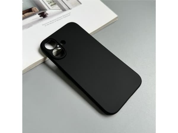 Hurtel Etui Soft Case na iPhone 16 - czarne