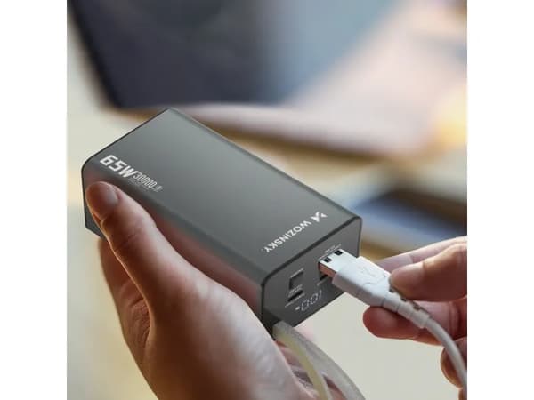 Wozinsky Powerbank K65+ 30000mAh Graphite