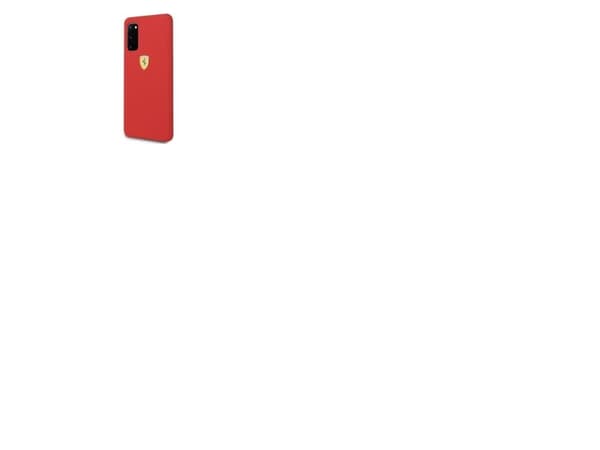 Ferrari silikon-deksel til Samsung Galaxy S20 - rød