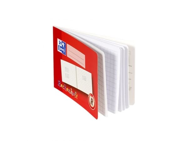 Oxford 100050106, Punainen, A5, 90 g/m²