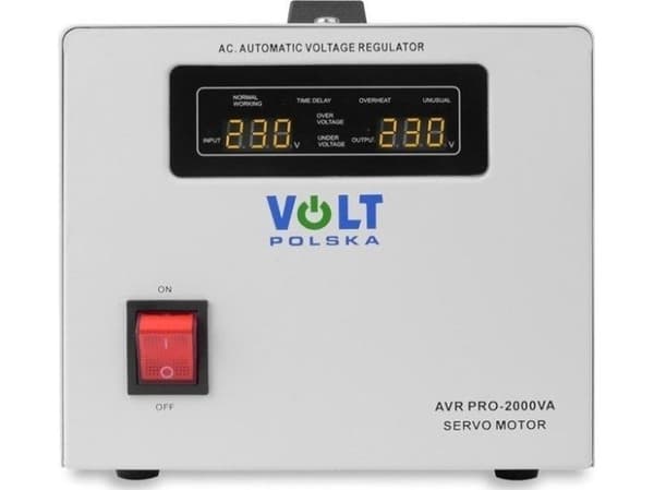 Spenningsstabilisator AVR PRO 2000VA 3% SERVO
