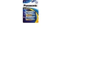 Panasonic Evolta C, Engångsbatteri, Alkalisk, 1,5 V, 2 styck, Blå, C