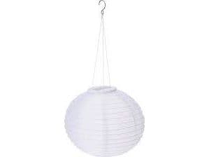 KMTP solcellslykta 40 cm vit utomhus dekorationsbelysning