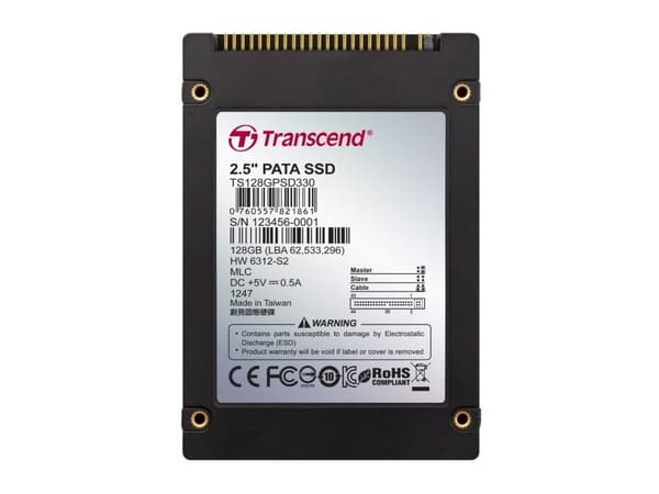 Transcend PSD330 - SSD - 128 GB - intern - 2,5" - IDE/ATA