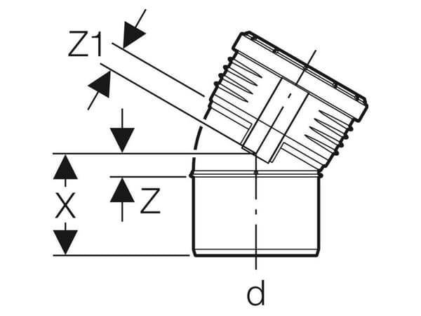 Geberit 390.121.14.1, 30°, 9 mm