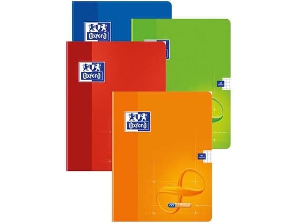 Notebook A5/60K check Infinium (5pcs) OXFOR