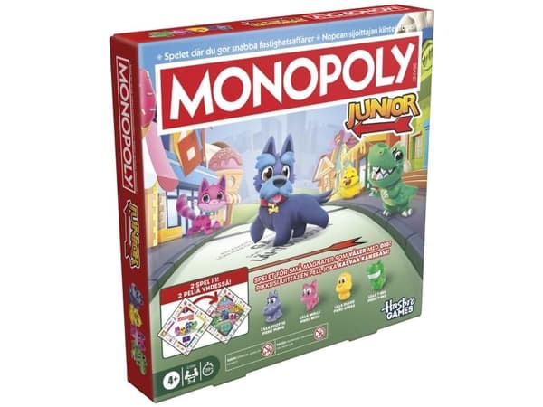 Monopoly Junior 2-i-1 Refresh SE/FI