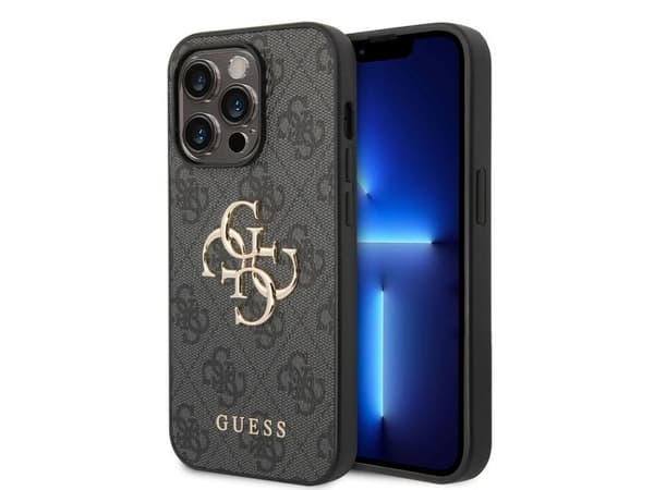 GUESS , Mobilskal, Apple, Apple iPhone 15 Pro, 15,5 cm (6.1"), Brun