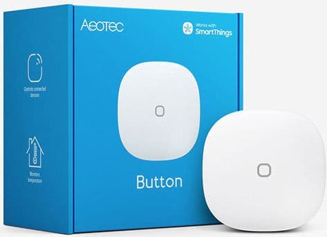 Aeotec Button Zigbee 3.0, Trådløs, ZigBee, Hvid, 2400 Mhz, 0 - 40 °C, 41 mm