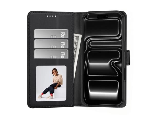 Tech-Protect Wallet MagSafe case for iPhone 17 Pro / 18 Pro - matte black