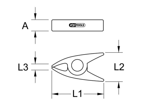 Ruuvimeisseli KS Tools 117.0163