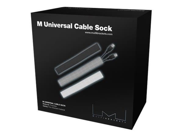 Multibrackets M Universal Cable Sock Roll 40 mm x 50 m - Kabelordner - svart
