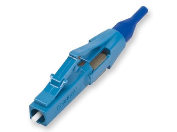 Corning 95-200-99, LC/UPC, Hankjønn, Plugg, OS2, Blå, Enkeltmodus