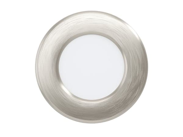 EGLO FUEVA 5 infällda spotlights i borstat stål