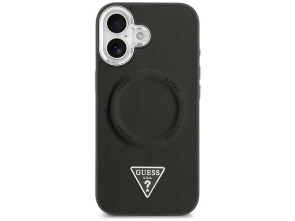 Guess Triangle Logo MagSafe case for iPhone 17 - black