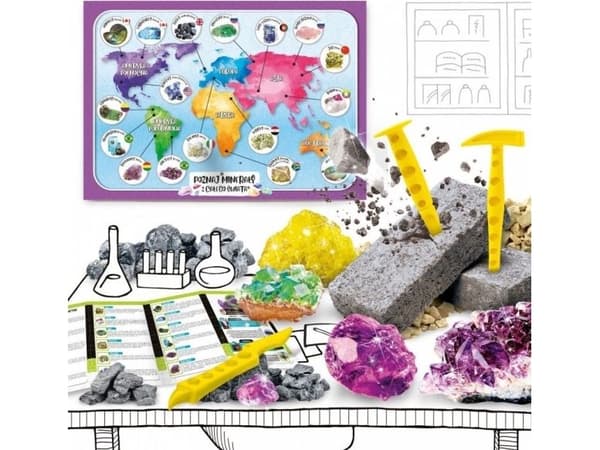 Lisciani I'M A Genius Utforsk mineraler