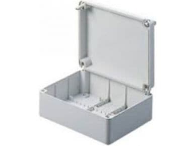 Montagebox 159x119x76 mm grå