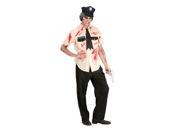 Zombie Politi kostume