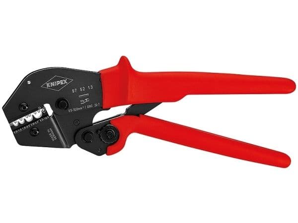 KNIPEX - Krampeverktøy - svart, rød