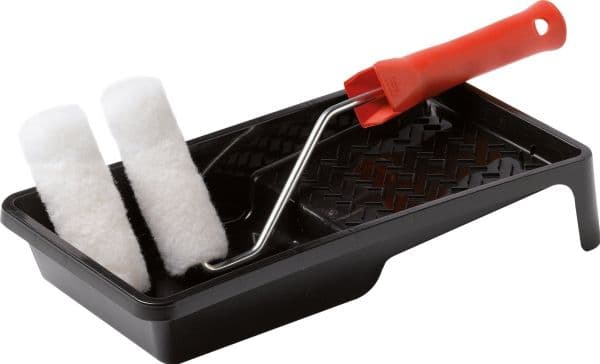 Målartrullset 10 cm m/2 rullar + bricka