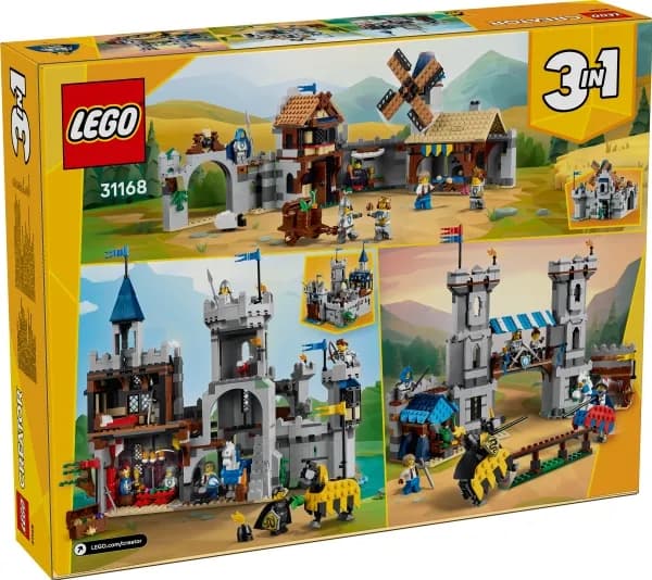LEGO® Creator 31168 Ridderborgen i middelalderen