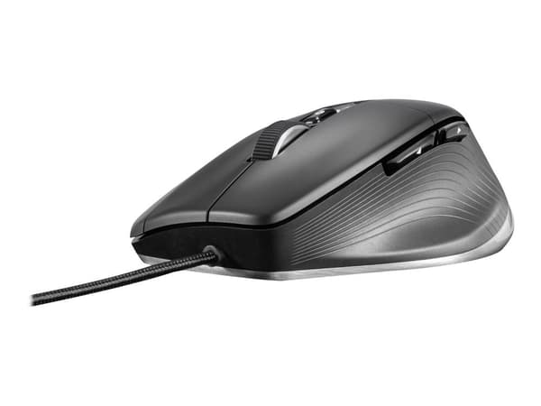 3Dconnexion CadMouse Pro - Mus - ergonomisk - optisk - 7 knapper - kabling