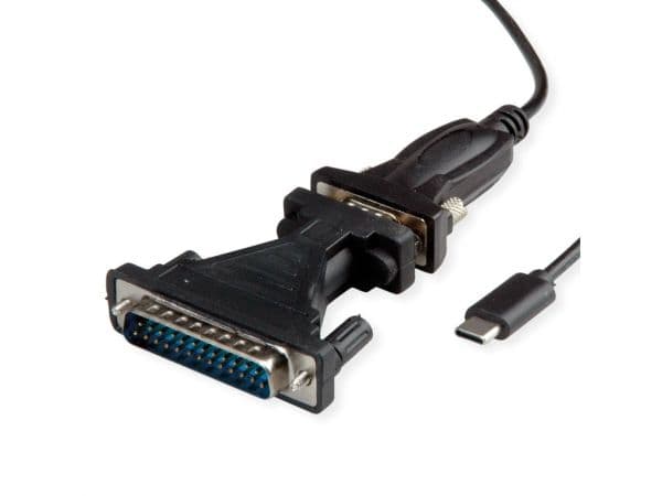 VALUE Converter Cable USB to Serial 1.8 m, Grå