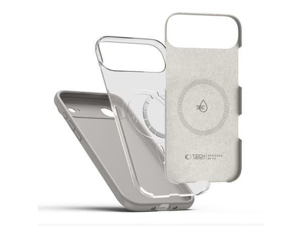 Tech-Protect Silicone Magsafe iPhone 17 Air stone grey