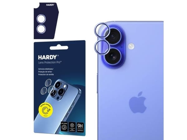 3MK HARDY Lens Protection Pro for Apple iPhone 17 blå