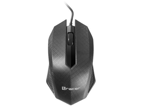 Tracer Click - Mus - optisk - 3 knapper - kablet - USB