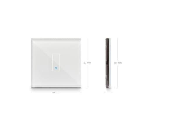 iotty Smart 1-vägsbrytare (utan frontplatta)