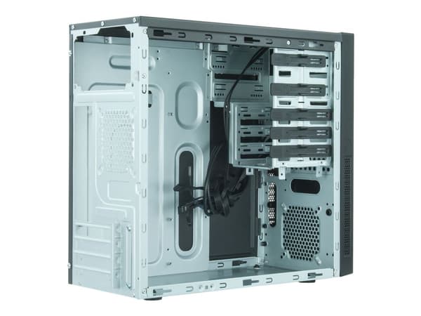 Chieftec HO-11B, Tower, PC, Musta, mikro ATX, SECC, 14 cm