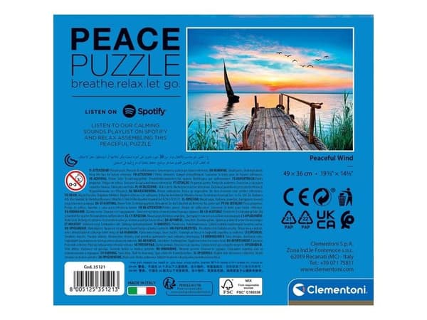 Clementoni Pussel 500 bitar Peace 35121