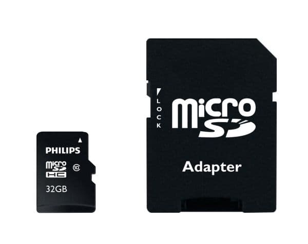 Philips FM32MP45B - Flashminnekort (microSDHC til SD-adapter inkludert) - 32 GB - Class 10 - microSDHC