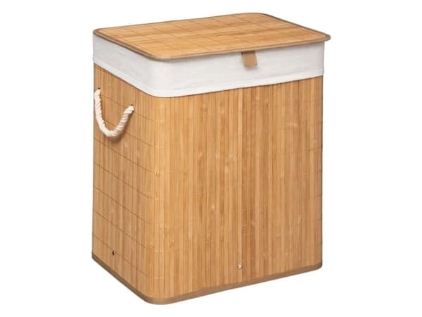 Tvättkorg 5five bambu brun 60 L