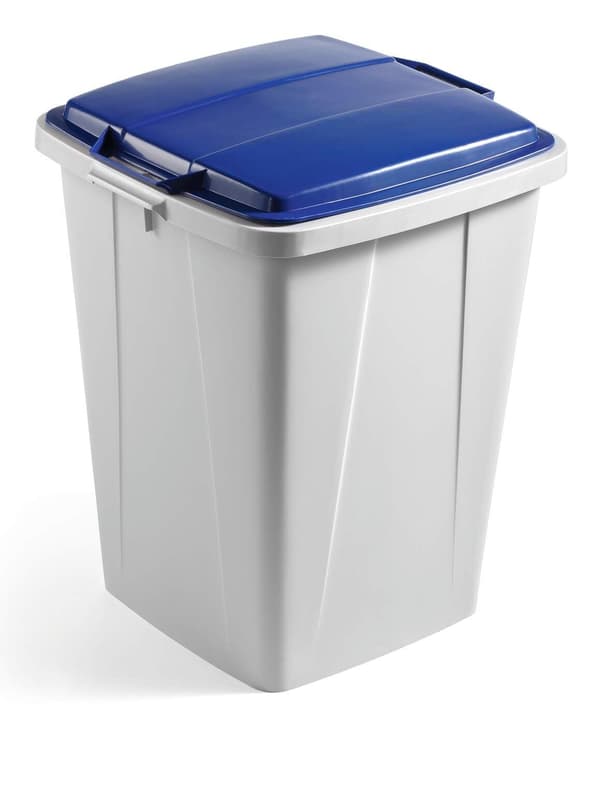 Avfallsbeholder DURABIN® 90L firkantet, grå